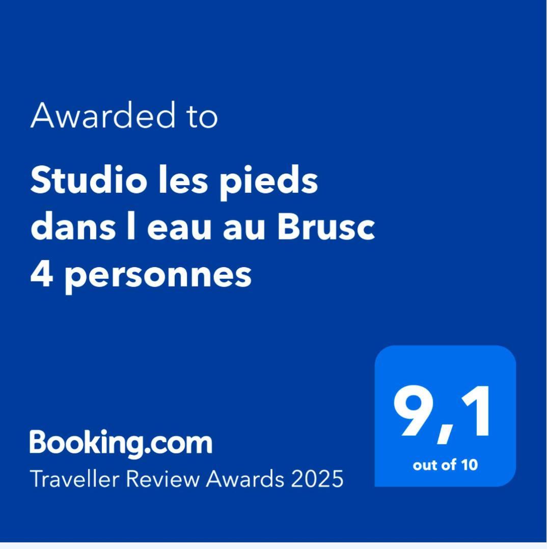 Studio Les Pieds Dans L Eau Au Brusc 4 Personnes Six-Fours-les-Plages Esterno foto